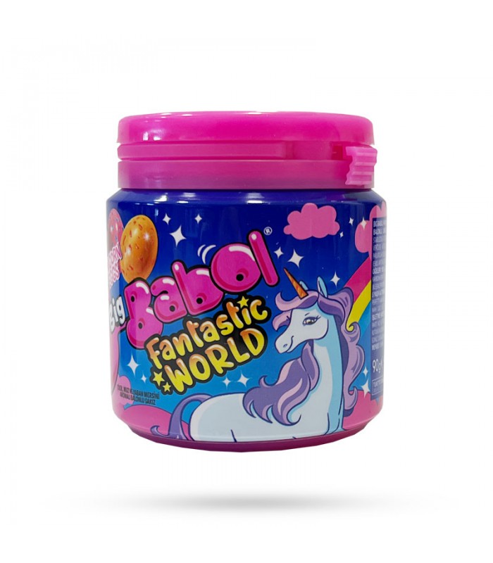 آدامس یونی کورن بیگ بابل مدل Fantastic World Big Babol