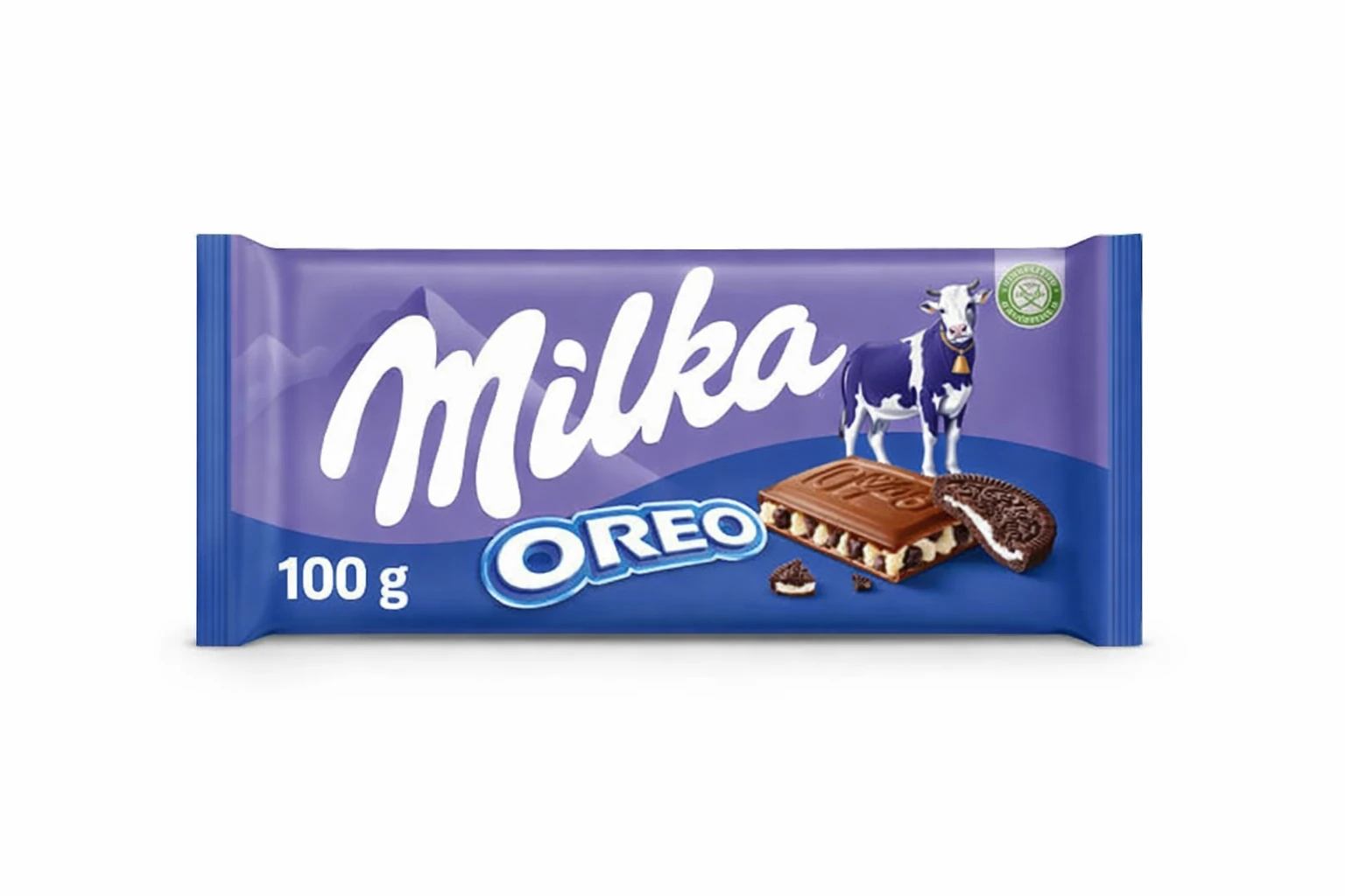 شکلات میلکا با تکه های بیسکویت اورئو MILKA Oreo