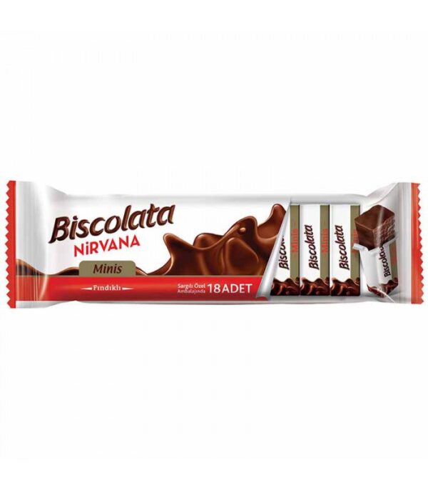 ویفر فندقی بیسکولاتا مینیز نیروانا Biscolata