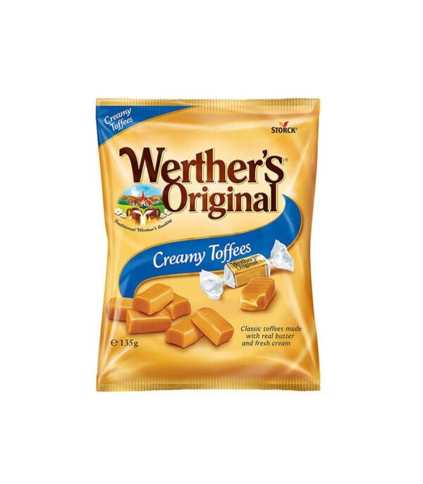 تافی کره ای وردرز Werthers soft toffees