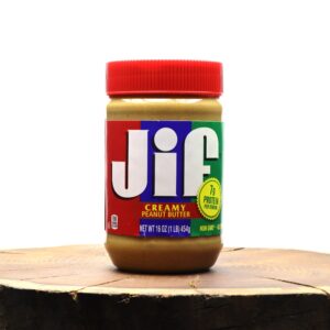 کره بادام زمینی 454 گرم کم چرب کرمی جیف jif
