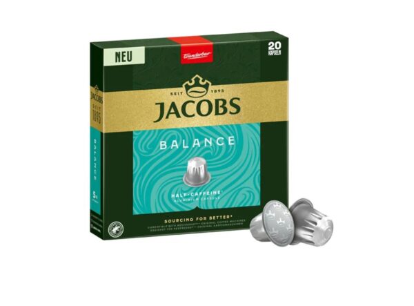 کپسول قهوه بالانس ۲۰ عددی جاکوبز – jacobs