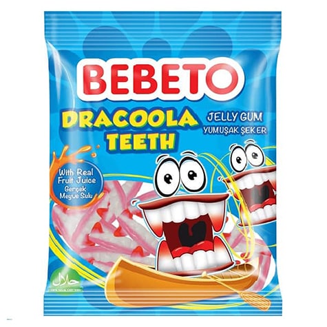 پاستیل ببتو مدل دندان 80 گرمی / جان کافی